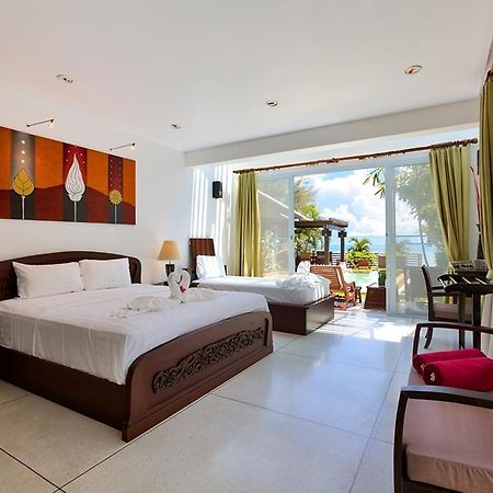 Emerald Sands - Beach Front 4 Bed Pool Villa Koh Samui Kamer foto