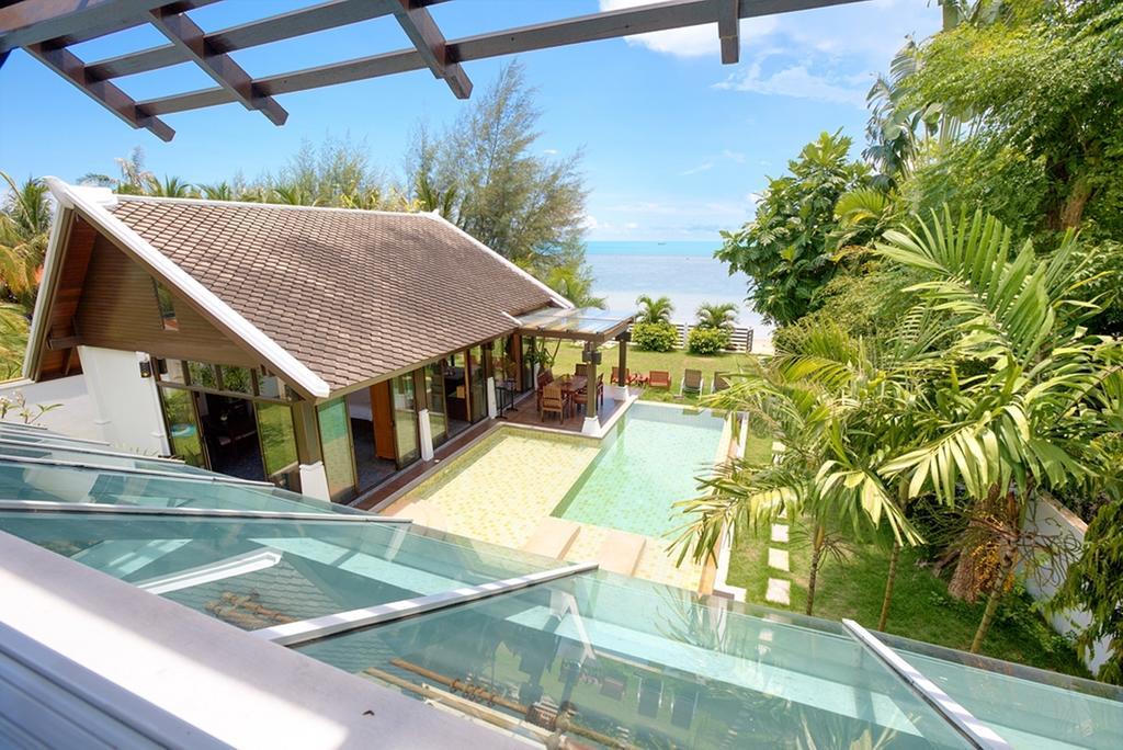 Emerald Sands - Beach Front 4 Bed Pool Villa Koh Samui Kamer foto