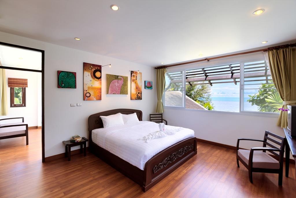 Emerald Sands - Beach Front 4 Bed Pool Villa Koh Samui Kamer foto