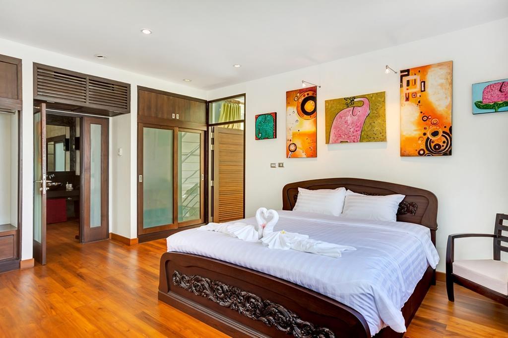 Emerald Sands - Beach Front 4 Bed Pool Villa Koh Samui Kamer foto
