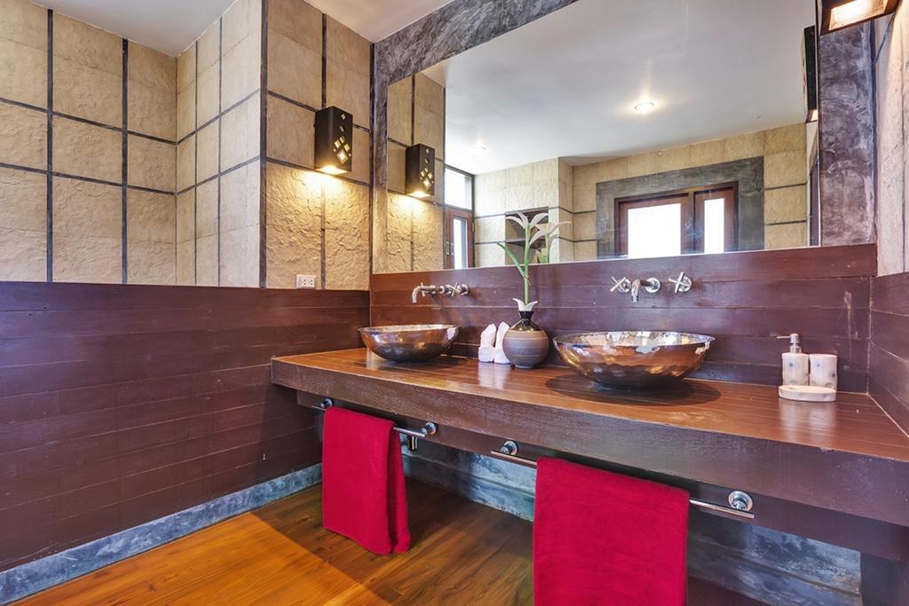 Emerald Sands - Beach Front 4 Bed Pool Villa Koh Samui Kamer foto