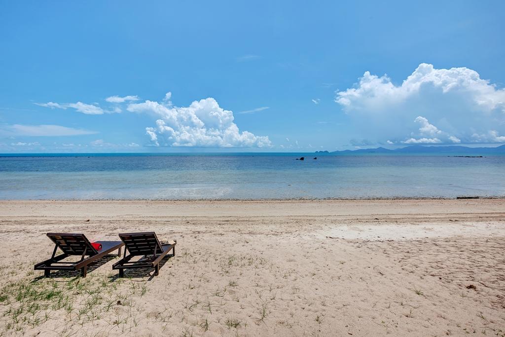 Emerald Sands - Beach Front 4 Bed Pool Villa Koh Samui Kamer foto