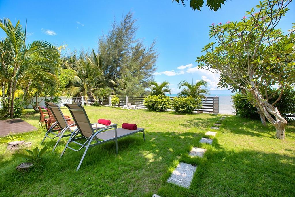 Emerald Sands - Beach Front 4 Bed Pool Villa Koh Samui Kamer foto
